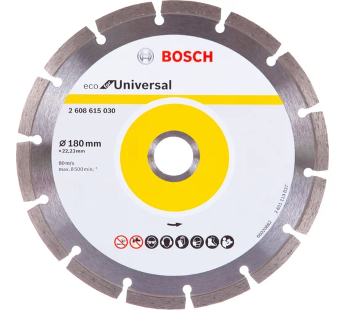 Диск алмазный ECO Universal (180х22.2 мм) Bosch 2608615030