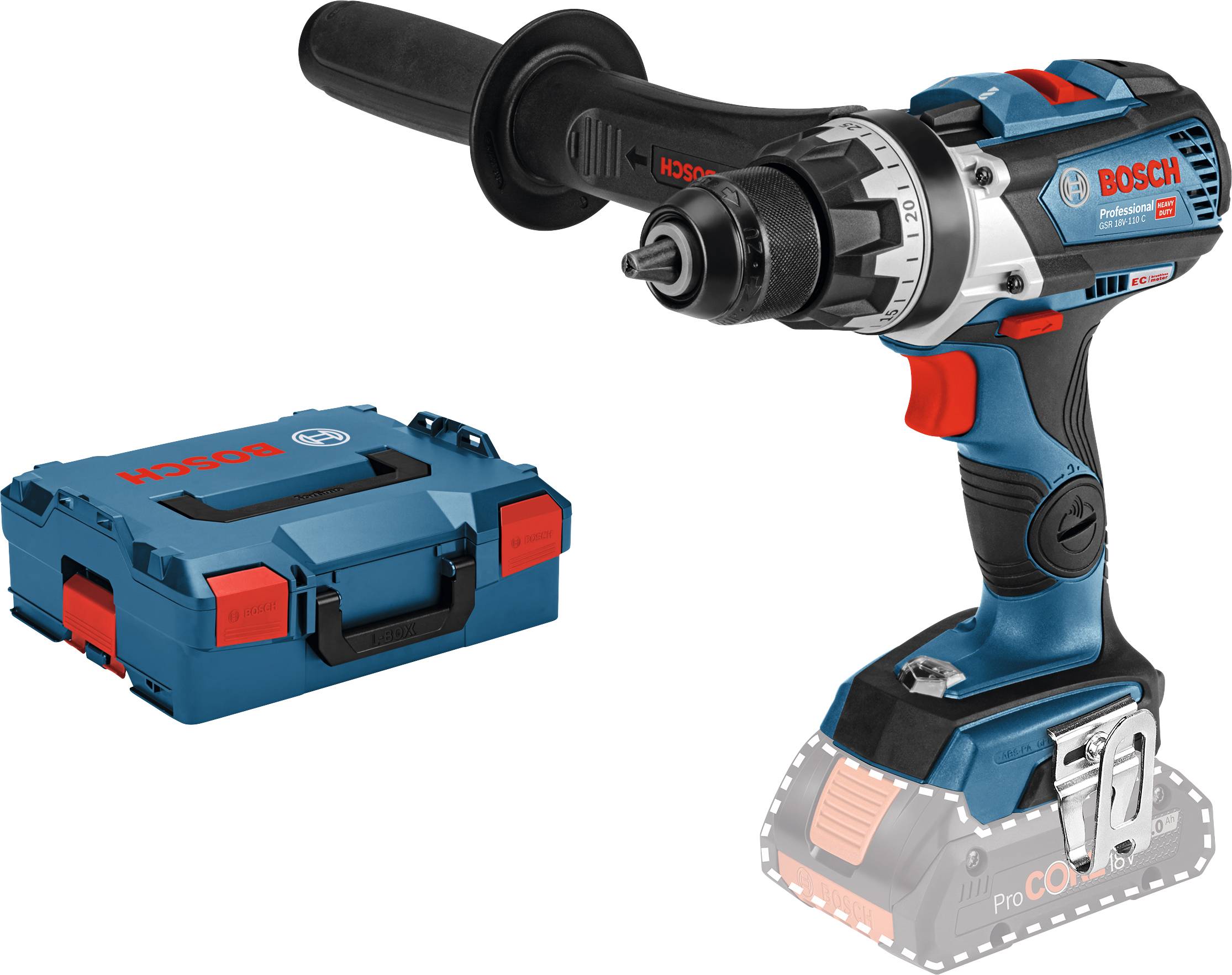 ккумуляторный шуруповёрт Bosch GSR 18V-110 C (SOLO)
