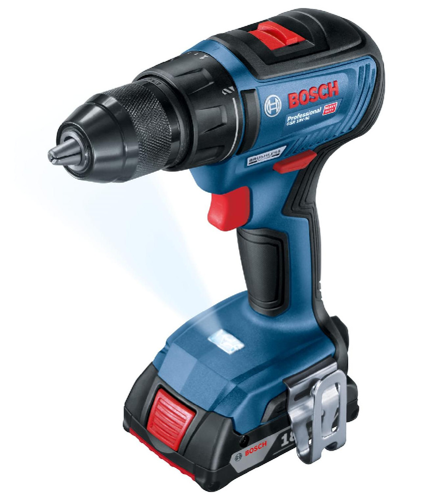 Аккумуляторный шуруповерт Bosch GSR 18V-50 2х2,0 Ah