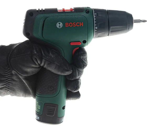 Аккумуляторная дрель-шуруповерт Bosch EasyDrill 1200, 2 аккумулятора 06039D3007