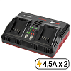 Быстрое зарядное устройство двойное WORCRAFT CLC-20V-4.5D